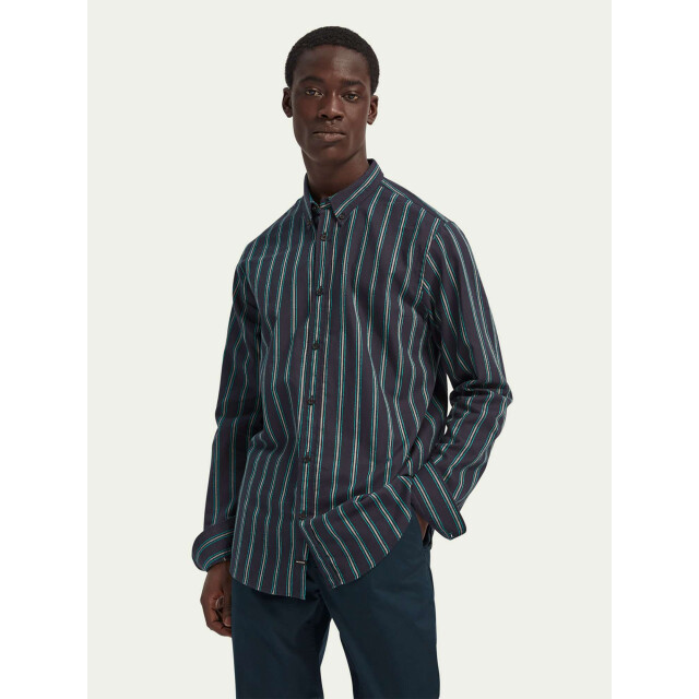 Scotch & Soda Regular fit pattern shirt with co combo b 158417-0218 large