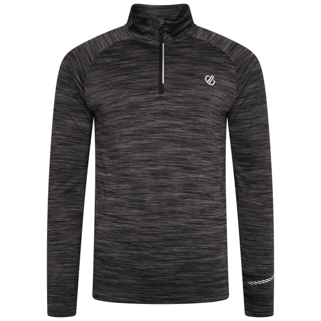 Dare2b Heren accelerate space dye jersey t-shirt met lange mouwen UTRG8598_charcoalgrey large