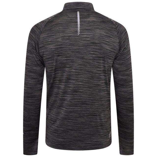 Dare2b Heren accelerate space dye jersey t-shirt met lange mouwen UTRG8598_charcoalgrey large