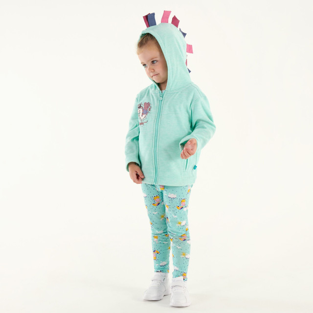 Regatta Peppa pig marl hoodie voor babymeisjes UTRG7408_arubablue large