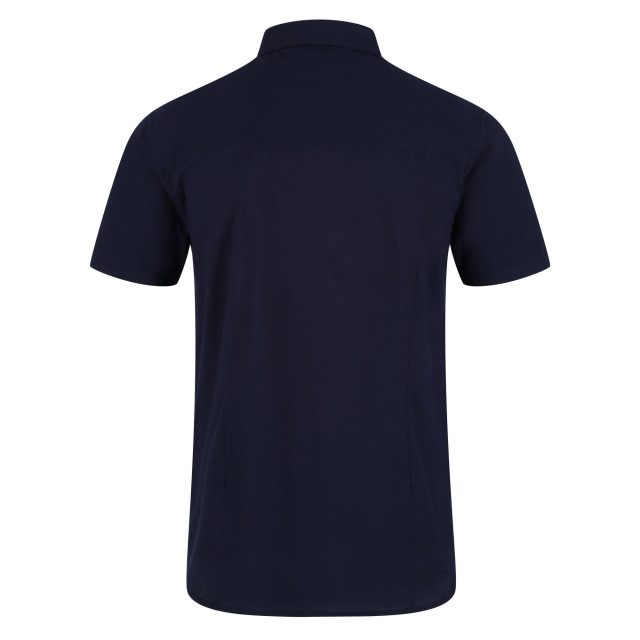 Regatta Heren mikel oxford overhemd met korte mouwen UTRG7270_navy large