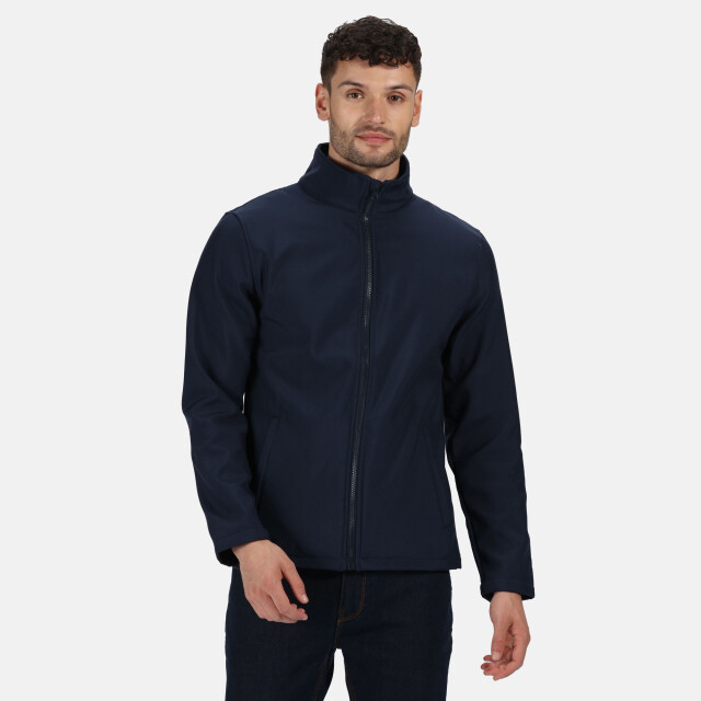 Regatta Heren a printable softshell jas UTRG3560_navynavy large