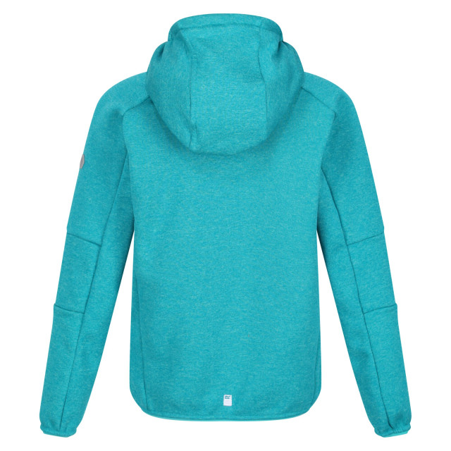 Regatta Maxwell marl soft shell jas voor kinderen/kinderen UTRG7639_enamel large