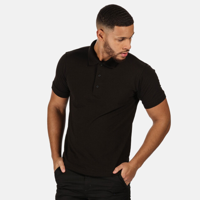 Regatta Professioneel heren klassiek 65/35 poloshirt met korte mouwen UTRG1922_black large
