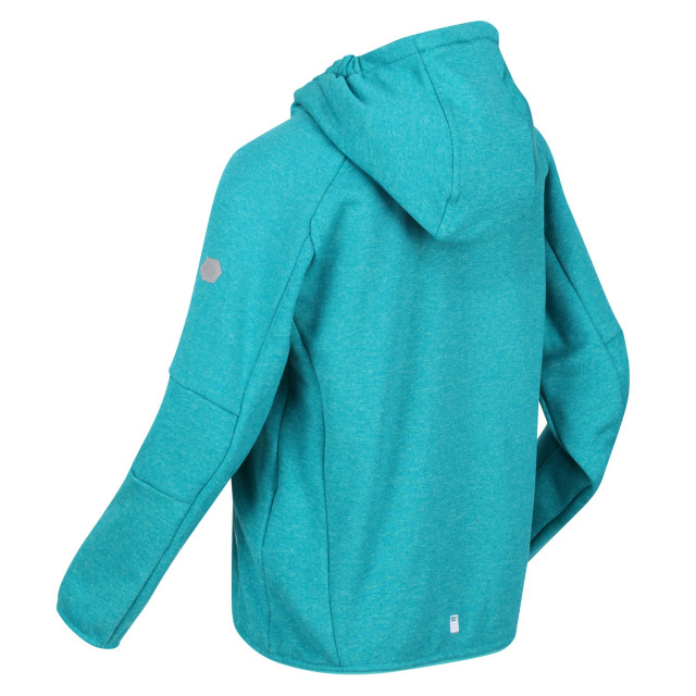 Regatta Maxwell marl soft shell jas voor kinderen/kinderen UTRG7639_enamel large