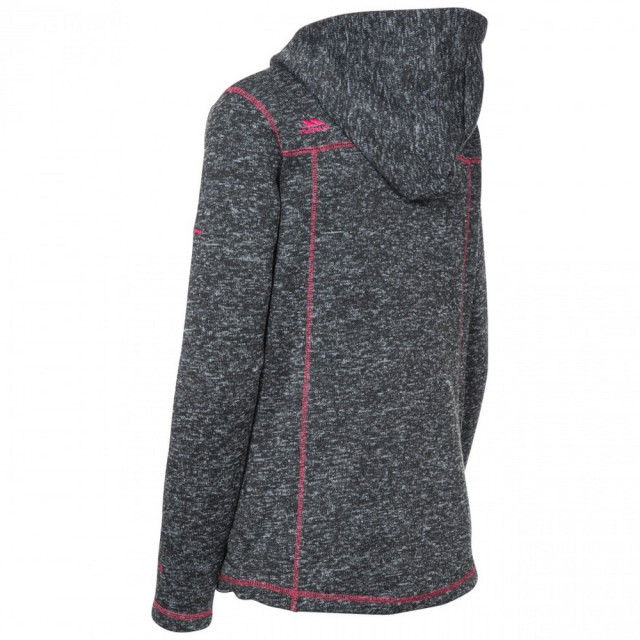 Trespass Dames odella fleece jas UTTP4127_blackmarl large