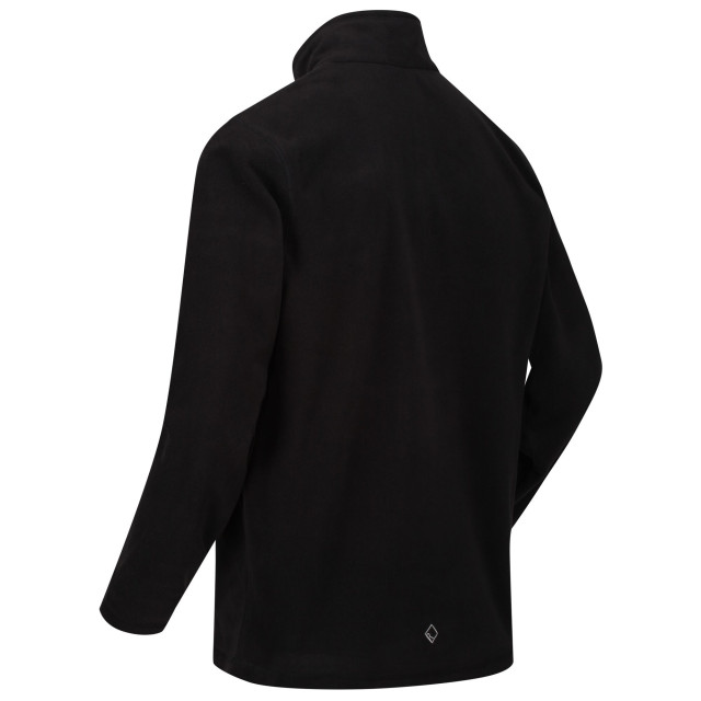 Regatta Geweldig voor buiten heren thompson half zip fleece sweater UTRG1390_black large