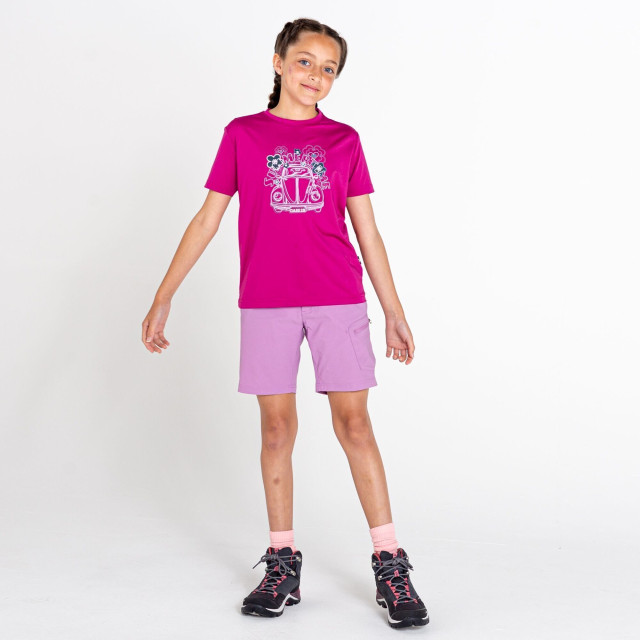 Dare2b Kinderen/kinderen rechtmatige auto gerecycleerd t-shirt UTRG7484_fuchsia large