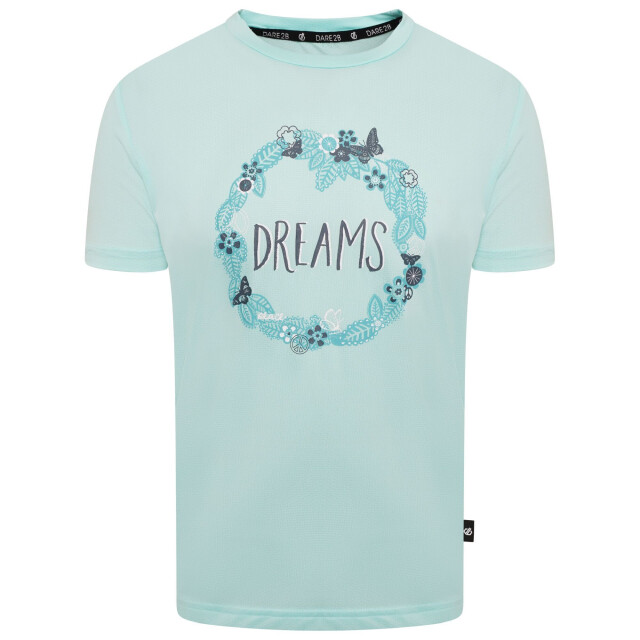 Dare2b Kinderen/kinderen rechtmatig bloemen gerecycleerd t-shirt UTRG7736_aquasplash large