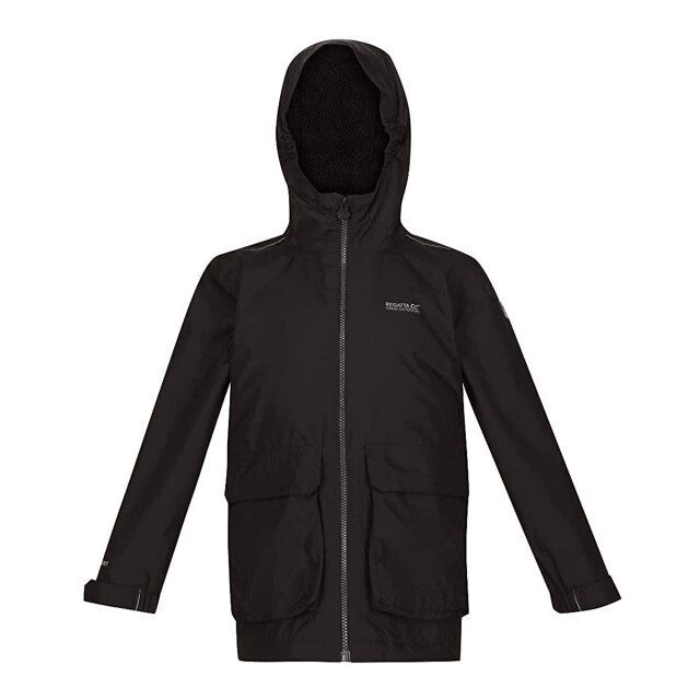 Regatta Kinder/kids salman geïsoleerd waterdicht jasje UTRG6668_black large