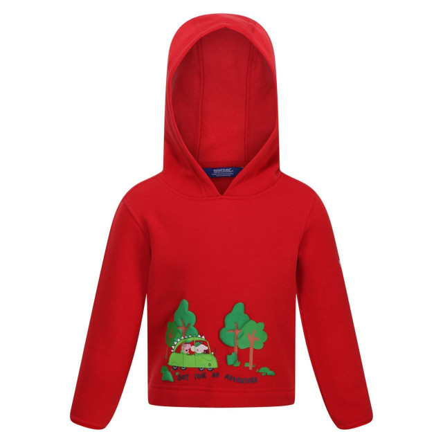 Regatta Kinder/kids peppa pig boom hoodie UTRG7739_truered large