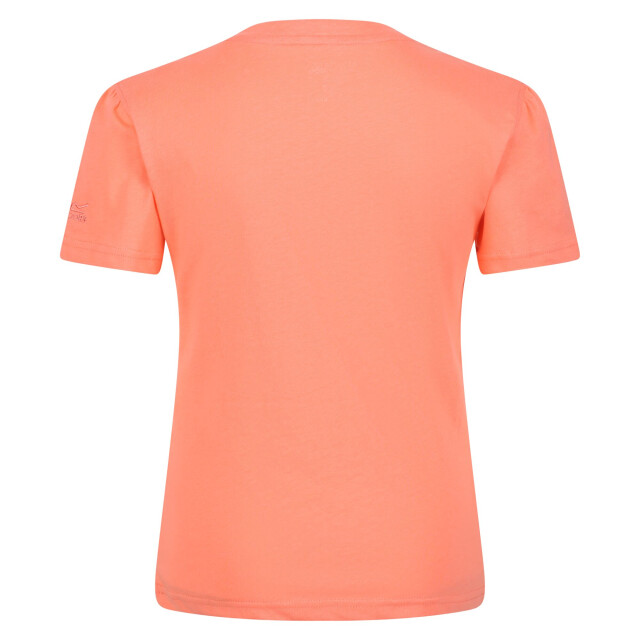 Regatta Kinderen/kinderen bosley v 3d t-shirt UTRG7358_fusioncoral large