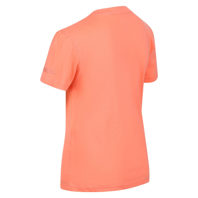 Regatta Kinderen/kinderen bosley v 3d t-shirt UTRG7358_fusioncoral large