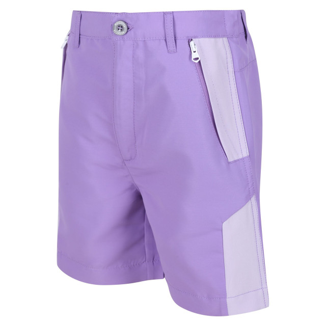 Regatta Sorcer ii bergshorts voor kinderen/kinderen UTRG7216_lightamethystpastellilac large