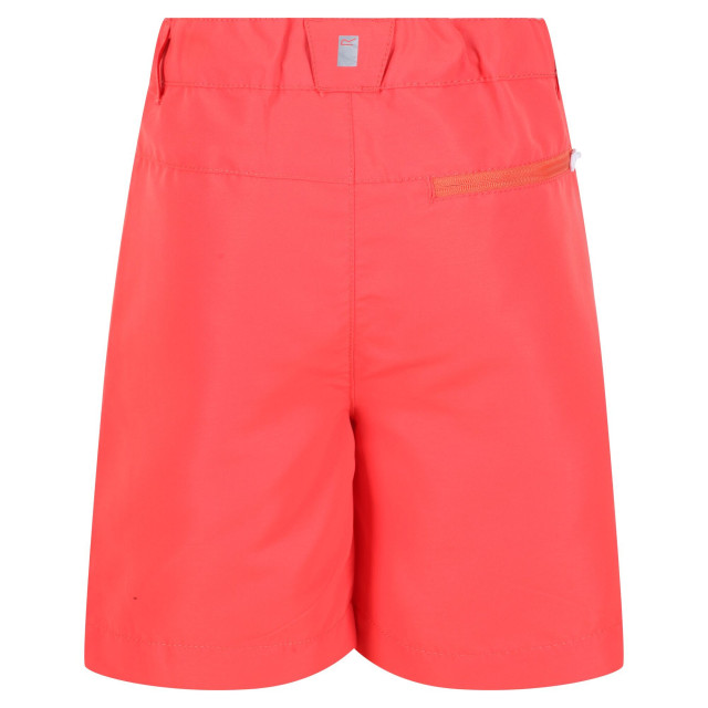 Regatta Sorcer ii bergshorts voor kinderen/kinderen UTRG7216_neonpeachfusioncoral large