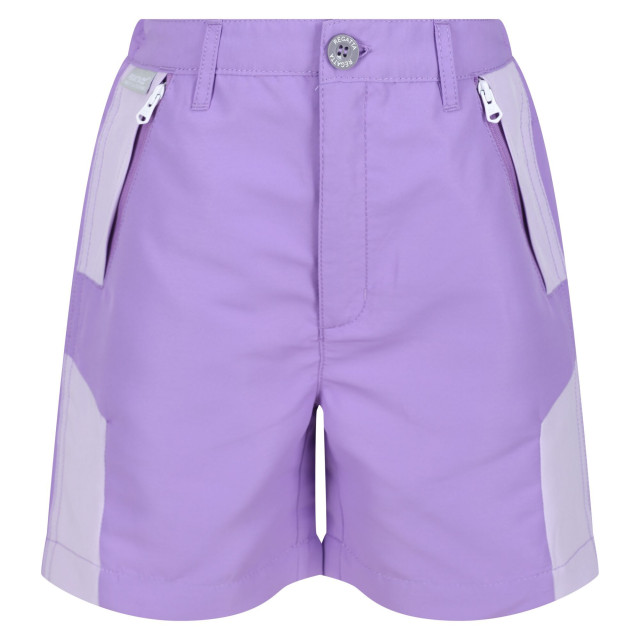 Regatta Sorcer ii bergshorts voor kinderen/kinderen UTRG7216_lightamethystpastellilac large