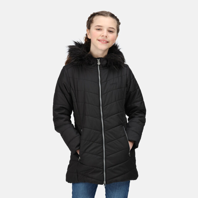 Regatta Kinder/kids fabrizia geïsoleerde jas UTRG6445_black large