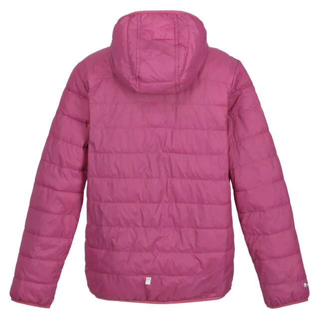 Regatta Childrens/kids hillpack hooded jacket UTRG8443_violet large