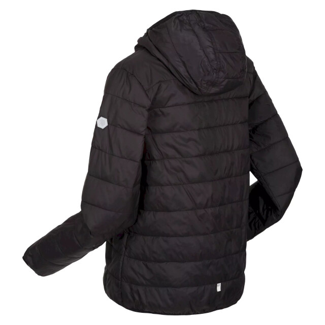 Regatta Childrens/kids hillpack hooded jacket UTRG8443_black large