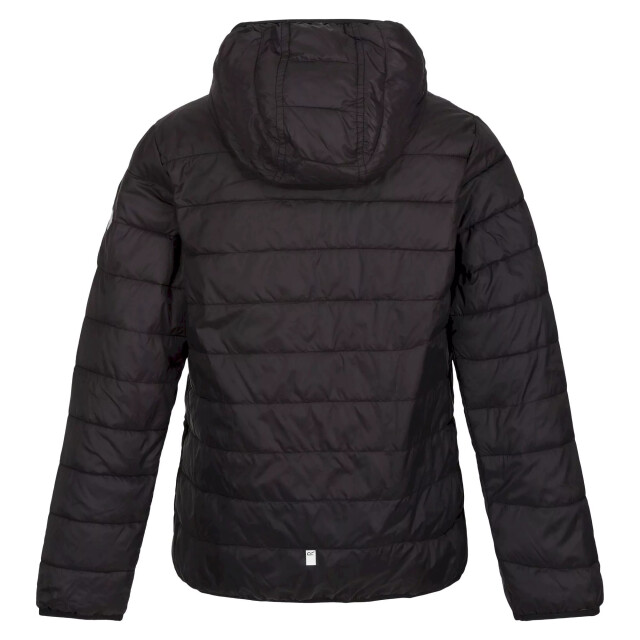 Regatta Childrens/kids hillpack hooded jacket UTRG8443_black large