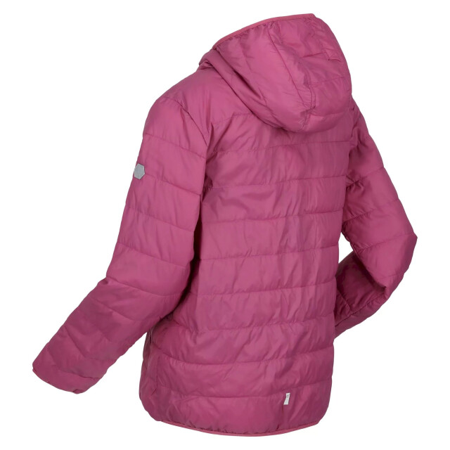 Regatta Childrens/kids hillpack hooded jacket UTRG8443_violet large