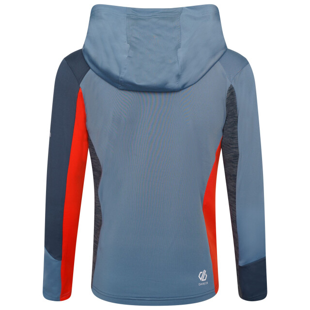 Dare2b Kinder/kids hero core stretch gerecycleerde hoodie UTRG7068_bluestoneoriongrey large