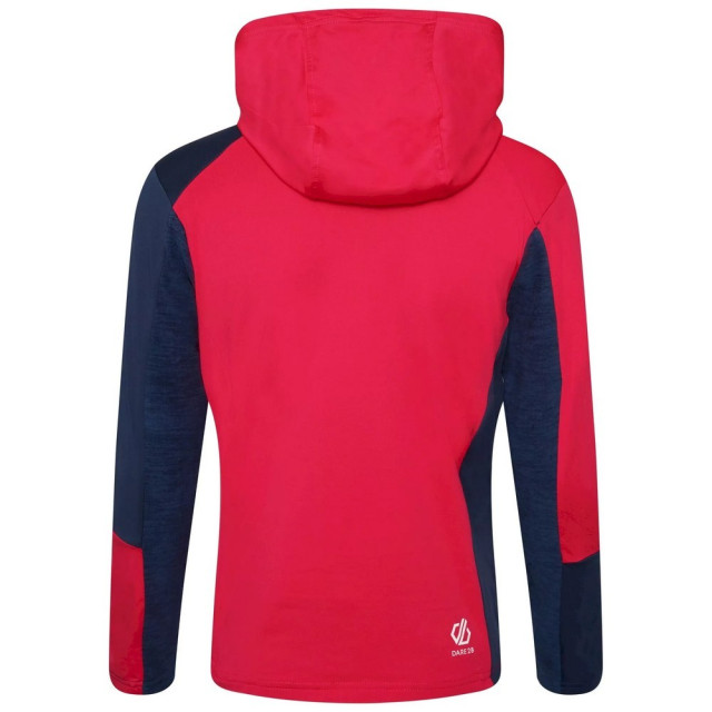 Dare2b Kinder/kids hero core stretch gerecycleerde hoodie UTRG7068_virtualpinkmoonlight large