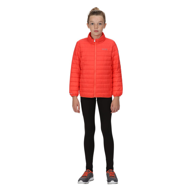 Regatta Kinder/kids hillpack gewatteerd geïsoleerd jasje UTRG6235_neonpeach large