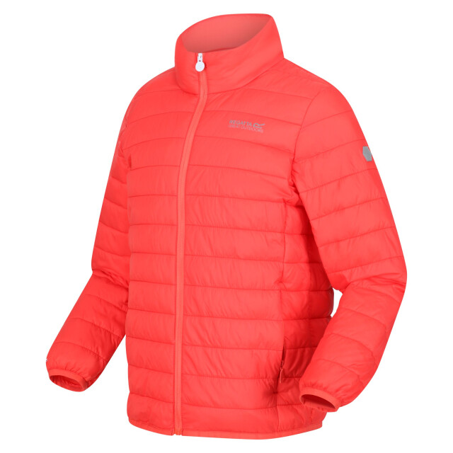 Regatta Kinder/kids hillpack gewatteerd geïsoleerd jasje UTRG6235_neonpeach large