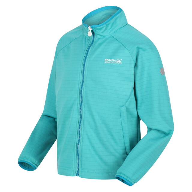 Regatta Kinder/kids highton lite ii soft shell jas UTRG6799_turquoise large