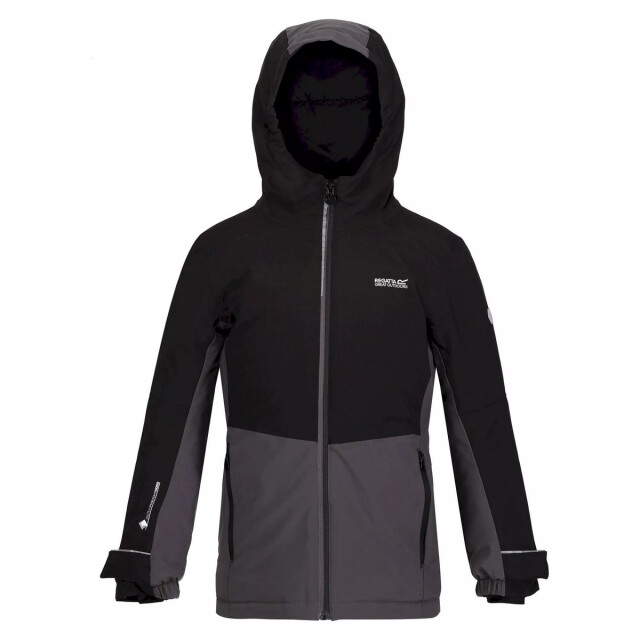 Regatta Kinder/kinder highton iii gewatteerde jas UTRG7982_blackdarkgrey large