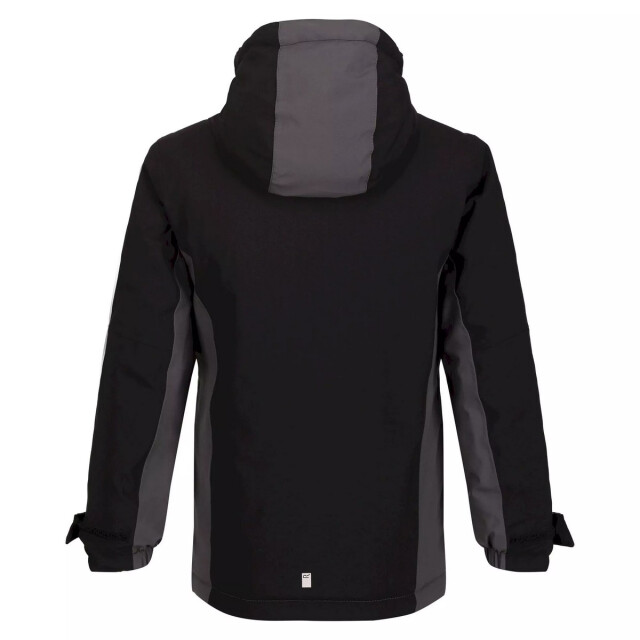 Regatta Kinder/kinder highton iii gewatteerde jas UTRG7982_blackdarkgrey large