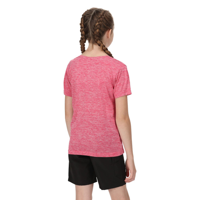 Regatta Kinderen/kinderen fingal t-shirt UTRG6579_pinkfusion large