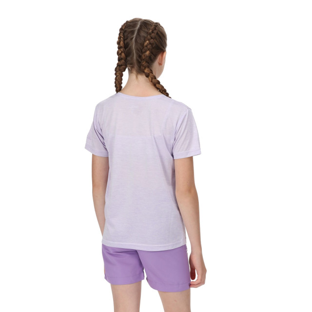 Regatta Kinderen/kinderen fingal t-shirt UTRG6579_pastellilac large