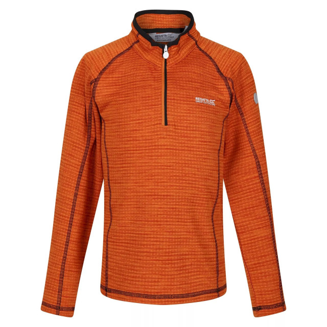 Regatta Kinderen/kinderen berley half zip top met lange mouwen UTRG4502_autumnmaple large