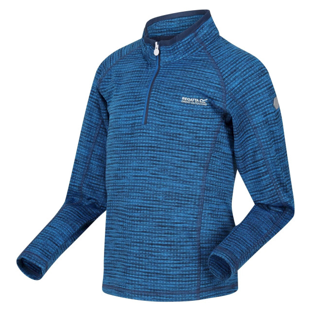 Regatta Kinderen/kinderen berley half zip top met lange mouwen UTRG4502_skydiverblue large