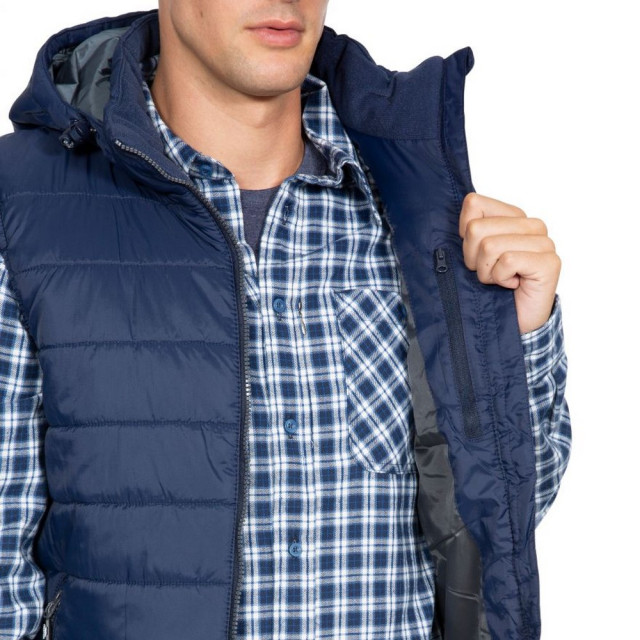 Trespass Heren franklyn gewateerde gilet UTTP4364_navycarbon large