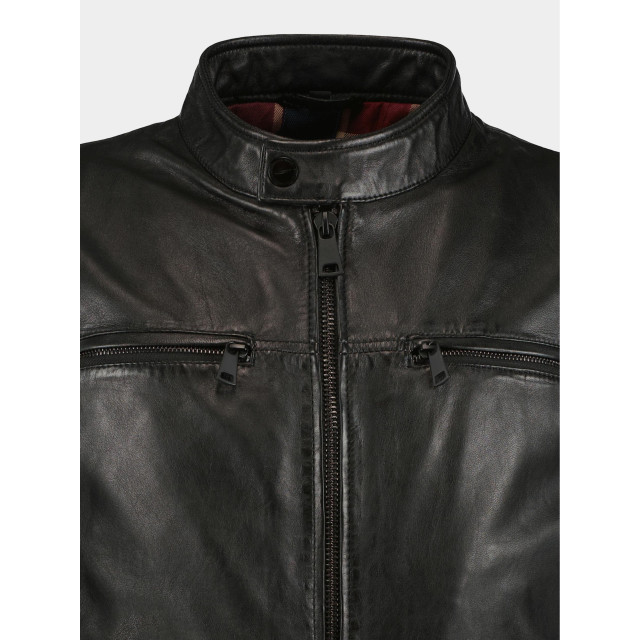 DNR Lederen jack leather jacket 52360.4/999 175571 large