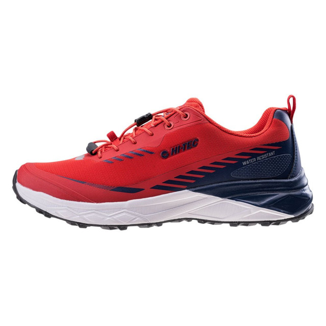 Hi-Tec Heren mostar waterbestendige wandeltrainers UTIG916_rednavysilver large