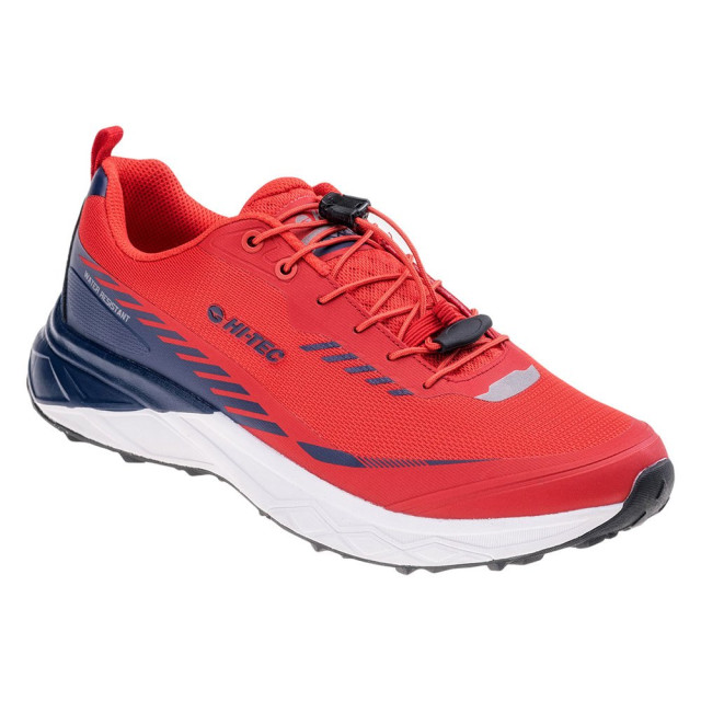 Hi-Tec Heren mostar waterbestendige wandeltrainers UTIG916_rednavysilver large