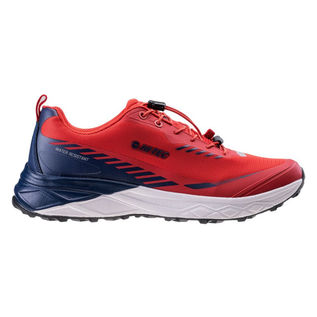 Hi-Tec Heren mostar waterbestendige wandeltrainers UTIG916_rednavysilver large