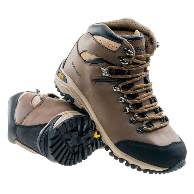 Hi-Tec Heren sajama waterdichte mid cut wandelschoenen UTIG725_brownblacksand large