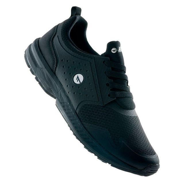 Hi-Tec Heren emmet logo trainers UTIG718_blacksilver large