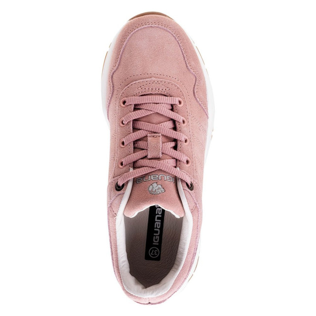 Iguana Dames vilme leren trainers UTIG682_silverpinkbeige large