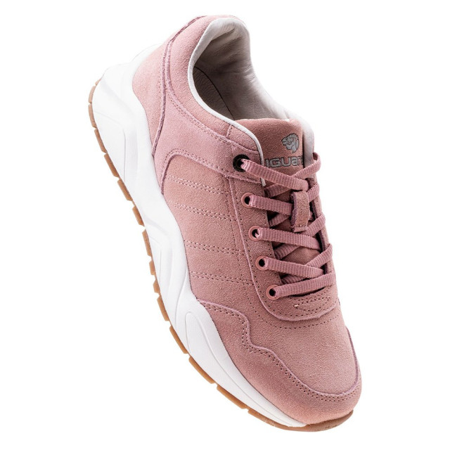 Iguana Dames vilme leren trainers UTIG682_silverpinkbeige large