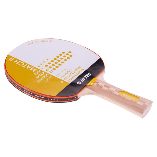 Hi-Tec Wedstrijd ii tafeltennisbatje UTIG677_yellowblack large