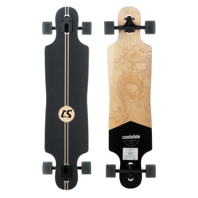 Coolslide Nairobi bamboe draak longboard UTIG540_blackwood large