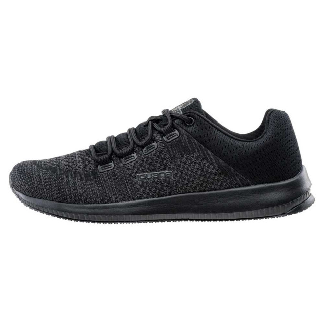 Iguana Heren decatis textured trainers UTIG303_blackdarkgrey large