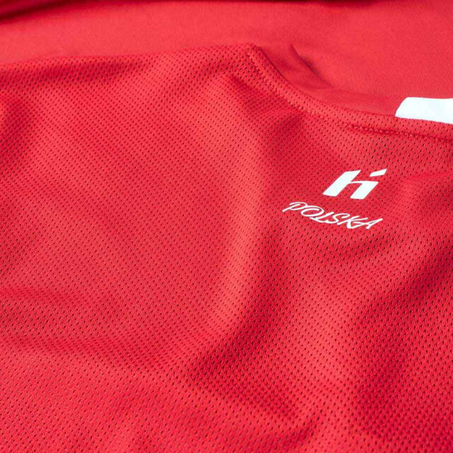 Huari Heren alumini polen t-shirt UTIG255_racingredbrightwhite large