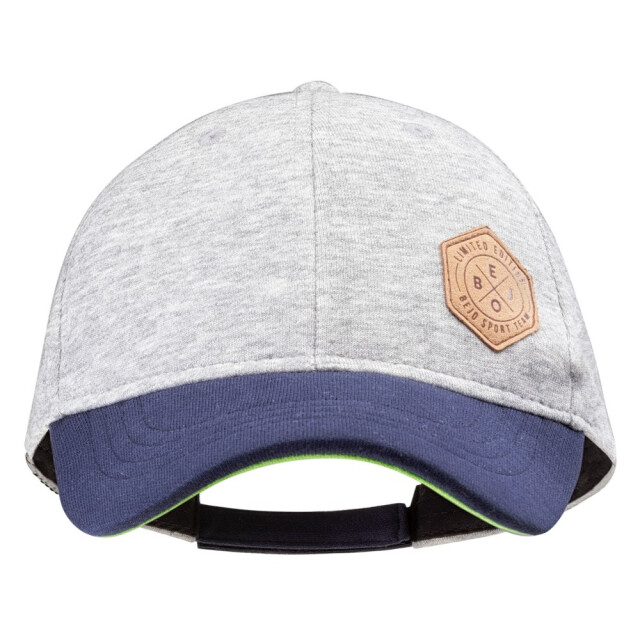 Bejo Jongens jaxin patch cap UTIG2445_greymelangeestateblue large